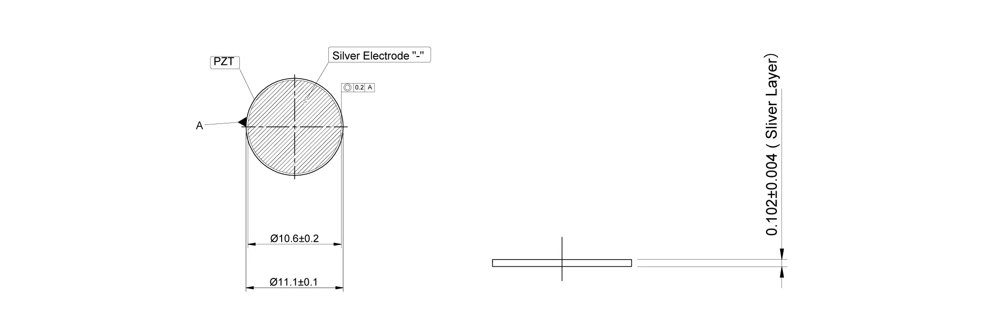 piezoelectricceramicdiscdimension